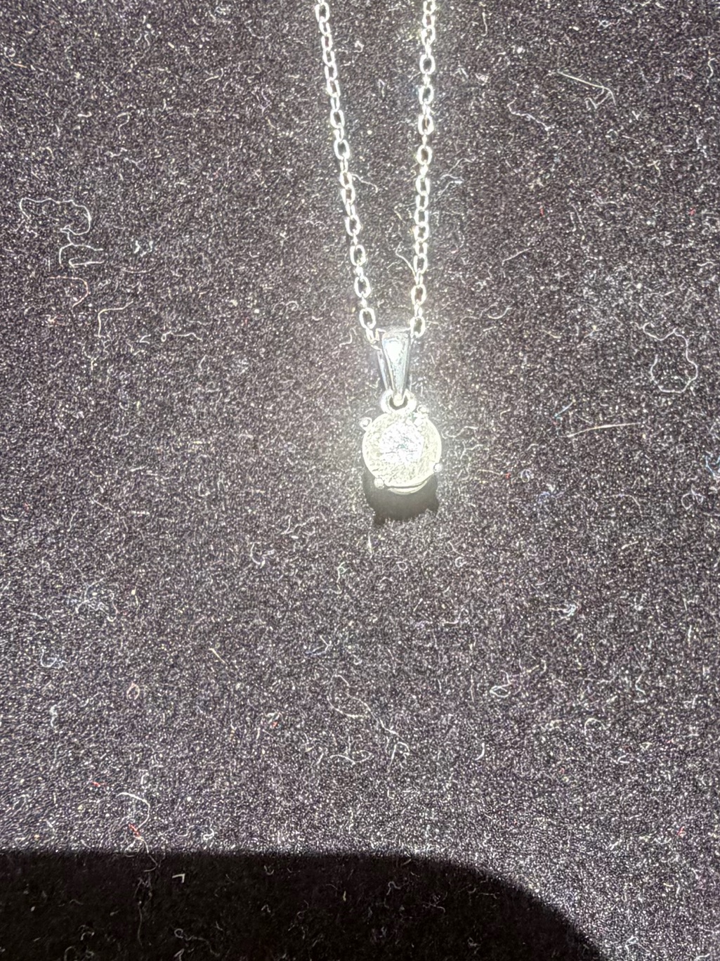 Alex And Ani Silver Necklace With Diamond Pendant .33 Ctw Natural Diamond-Nwt